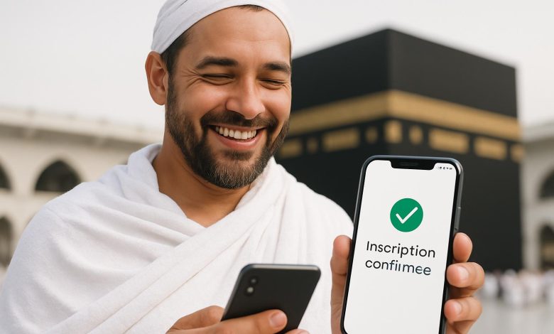 Guide complet pour confirmer son inscription au Hajj 2026 sur Nusuk : étapes détaillées, documents requis, paiement, obtention du visa.