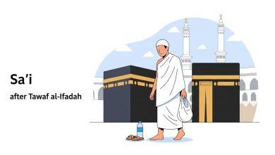 Sa’i après Tawaf al Ifadah : organisation, comptage, gestion de la fatigue et de la foule, erreurs fréquentes et conseils pratiques.