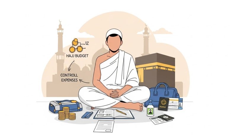 Budget Hajj : postes de dépense, options, paiements et imprévus. Méthode simple pour estimer et garder une marge.