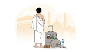 Liste Hajj : documents, vêtements, hygiène, médicaments et accessoires. Checklist claire, pratique et adaptée aux déplacements.