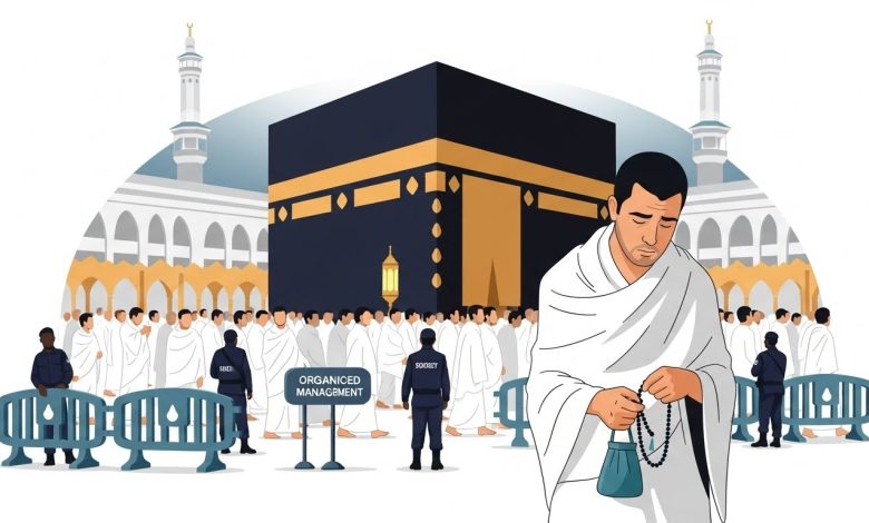 Tawaf al Ifadah : déroulé, timing après Mina, gestion de foule, fatigue, erreurs fréquentes et conseils pour rester serein.