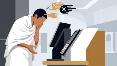 Paiement échoué Nusuk Hajj : causes possibles, vérifications essentielles et solutions conformes aux règles officielles du Hajj.