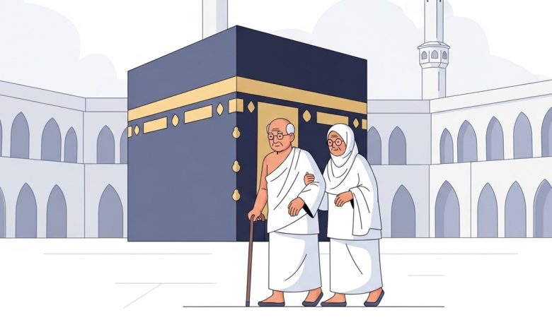 Hajj âgées : préparation, santé, mobilité, sécurité, médicaments et organisation des rites avec repères officiels fiables.